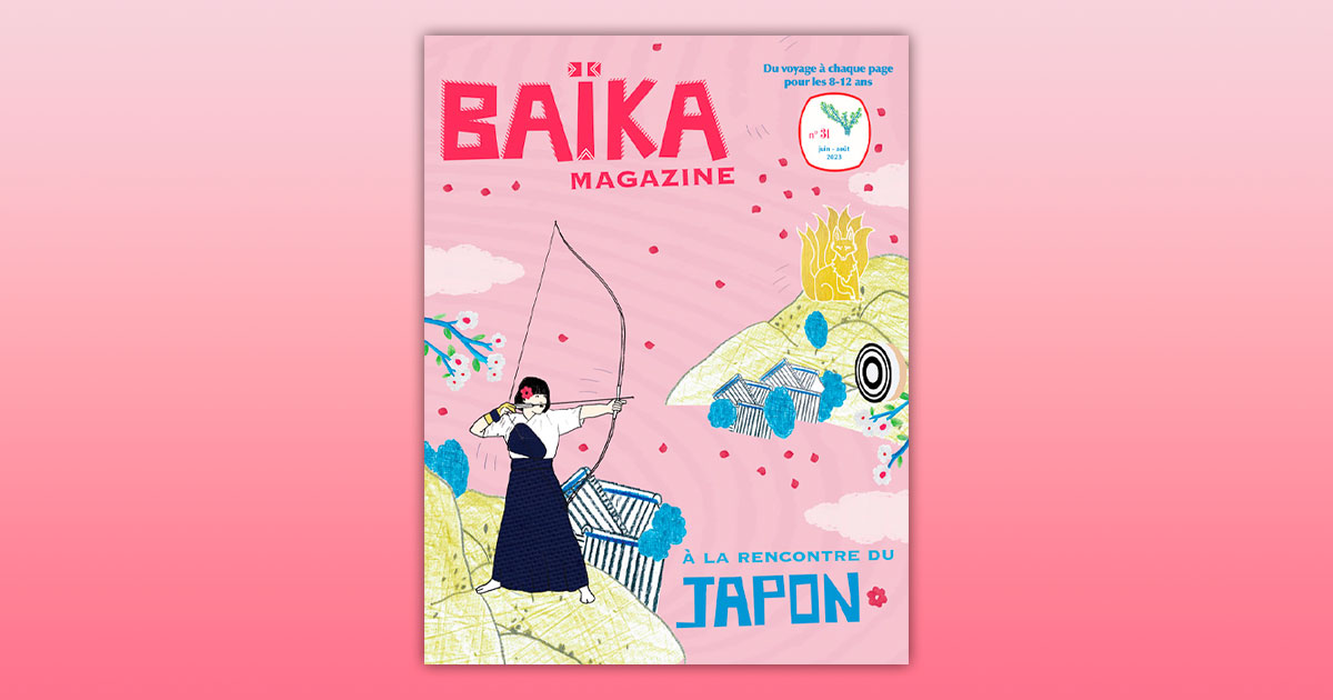 Atelier : Japon à la Une avec Myriam Clément, illustratrice chez Baïka Magazine